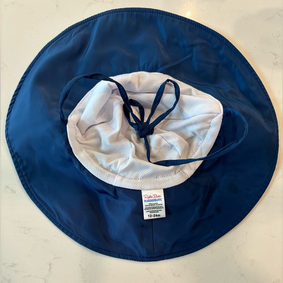 Ruffle Butts pool/sun hat size 12-24 months - Picture 2 of 2